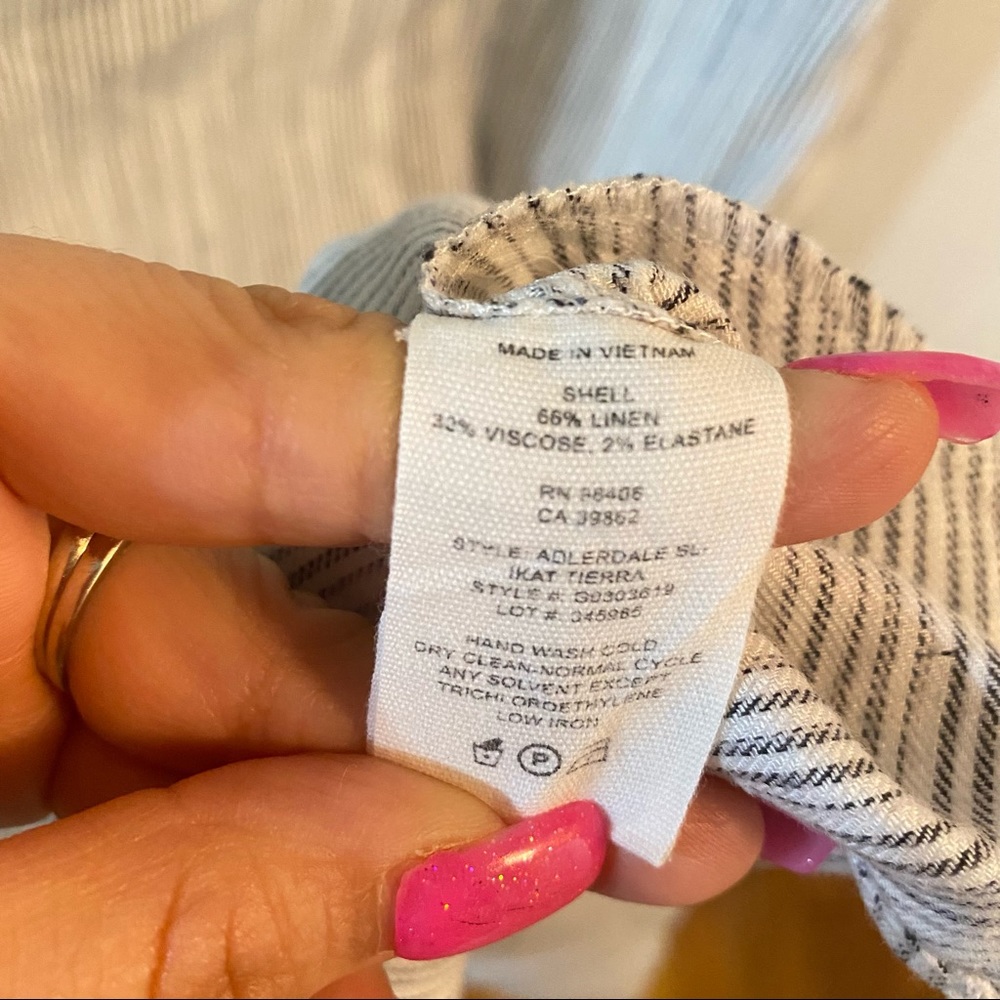 Theory summer dress linen size 6 - Picture 11 of 11